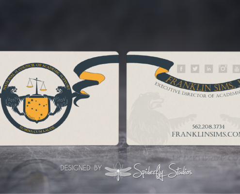 National 1L Council Business Cards - Spiderfly Studios