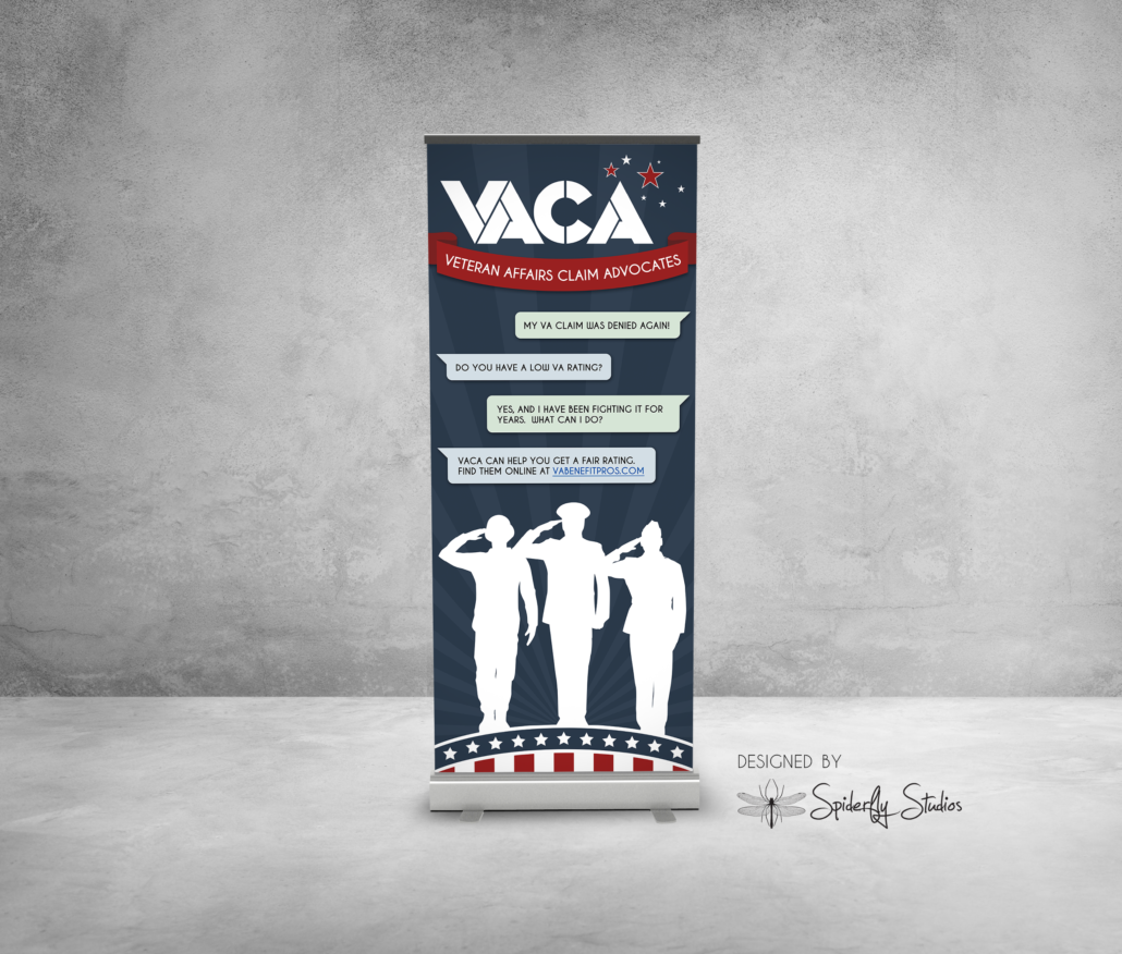 VACA Retractable Banner - Spiderfly Studios