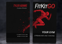 Fit Kit Go Business Cards - Spiderfly Studios
