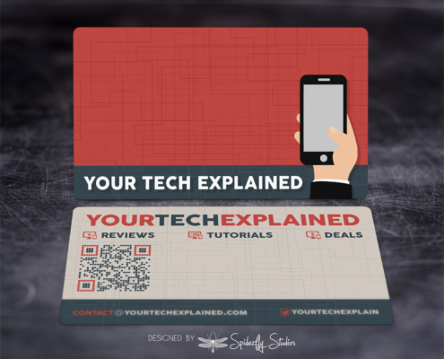 Your Tech Explained Business Cards - Spiderfly Studios