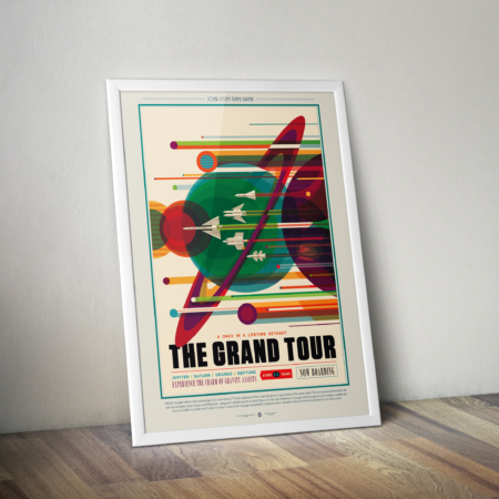Retro Space Travel Posters - Grand Tour