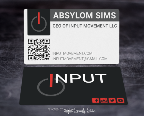 Input Movement Business Cards