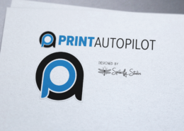 Print AutoPilot Logo Design - Spiderfly Studios