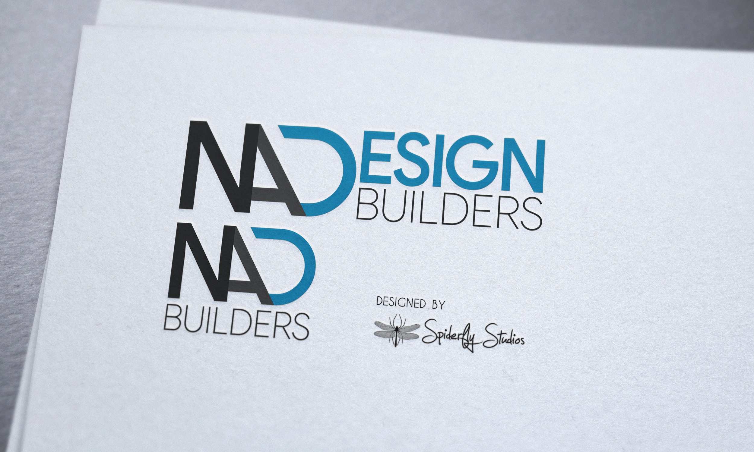 NA Design Builders Logo Design - Spiderfly Studios