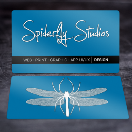Luster Business Cards - Spiderfly Studios