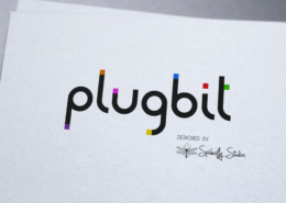 Plugbit Logo - Spiderfly Studios