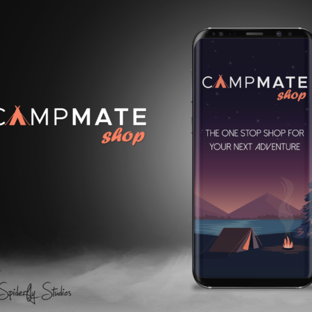 CampMate Splash Screen - Spiderfly Studios